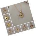 DAIHE Wholesale Charm Stainless Steel PVD Gold Plated Pendant No Rust Jewelry Fashion Daily Women Jewelry