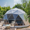 Luxury PVC Glamping Dome Tent with Bathroom Igloo House for Resort Camping