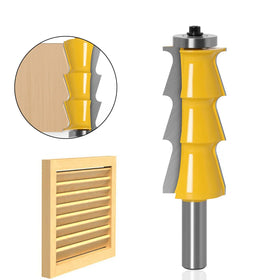 Milling Cutter Carbide Tipped Tungsten Steel Handrail Router Bits for Wood Woodworking with Ball Bearing