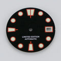 28.5mm 30 Layers Super Green Luminous Dial Fit Japan NH35/6 Modified Diving SKX007/SPR777 Watch Dial