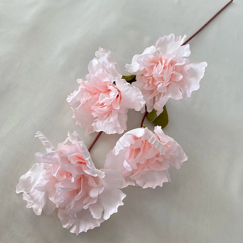 Multicolor-Pink Modern Style Artificial Hibiscus Flowers for Christmas Graduation Mother's Day & Easter Decorations