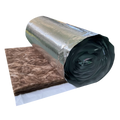 Top Sale Thermal Insulation Wholesale Eco Brown10kg 100mm Fiberglass Wool Roll Mineral Wool Blanket