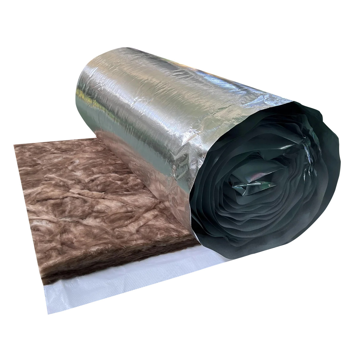 Top Sale Thermal Insulation Wholesale Eco Brown10kg 100mm Fiberglass Wool Roll Mineral Wool Blanket