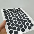 Factory Cell Phone Grip Decal Tape Stickers Anti-Slip Phone Case Hexagon Decal Sticker for Phone Mouse Laptop