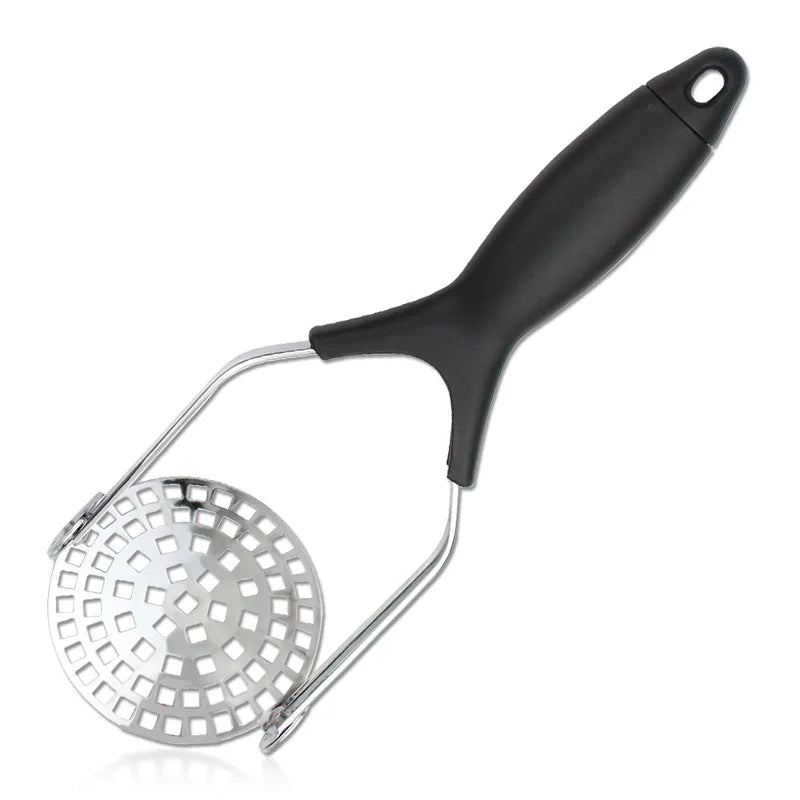 Modern Metal Hand Pressed Fruit Tools Potato Masher Juice Maker and Puree Pusher Utensils for Mashed Potatoes Crushing