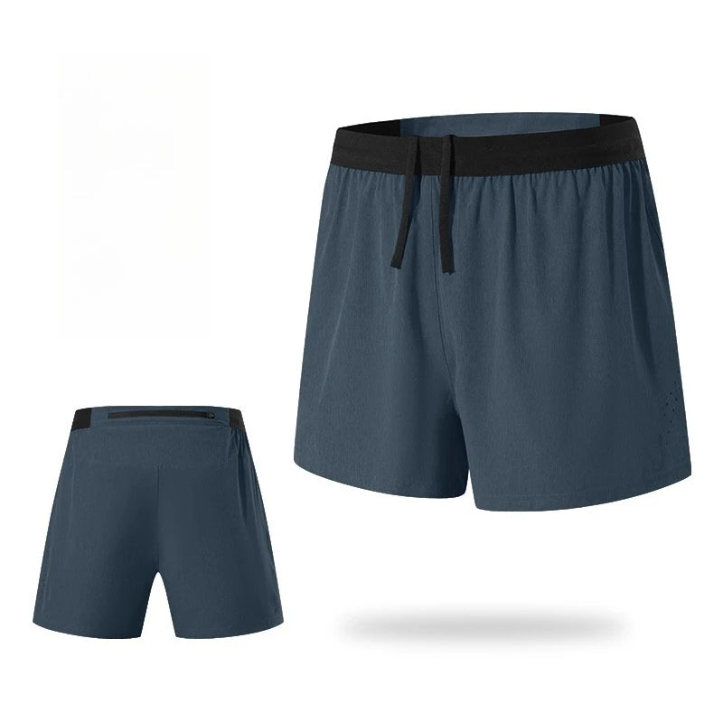 Hot Sale 2 in 1 Gym Wear Cross Fit Shorts Men's Fitness Workout Short Sports Running Gym Shorts Mens Gym Training Shorts