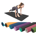 Custom Gym Organic Best Exercise Fitness Folding Gymnastics Logo Pilates Eco Friendly TPE Yoga Mat 6mm Thick 183cm LIFENG