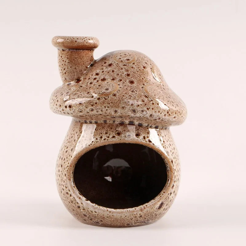 Summer Cooling Nest Shelter for Hamsters Golden Bears Dwarf Guinea Pigs Ceramic Igloo Sleeping Toy Aromatherapy Diffuser Incense