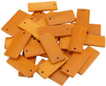 Blank Wooden Pendants Rectangle Bamboo Gift Tags Name Hang Labels Custom Key Chain Wood Blank for Laser Engraving