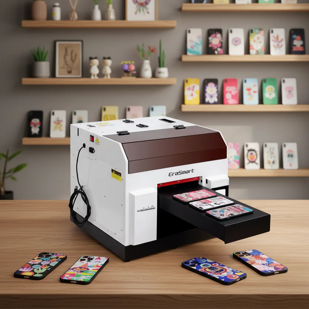 EraSmart Mini A4 Uv Stickers Printer Machine Uv Printer Impresora Uv A4
