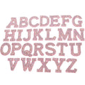 New Applique 3D Handmade DIY Cute Initial Alphabet Letter Pearl Rhinestone Sewing Ironing on Patches
