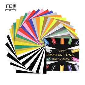 Heat Transfer Vinyl Supplier Christmas New Year PVC Sheets Paper for Clothing Transfer Paper & Film