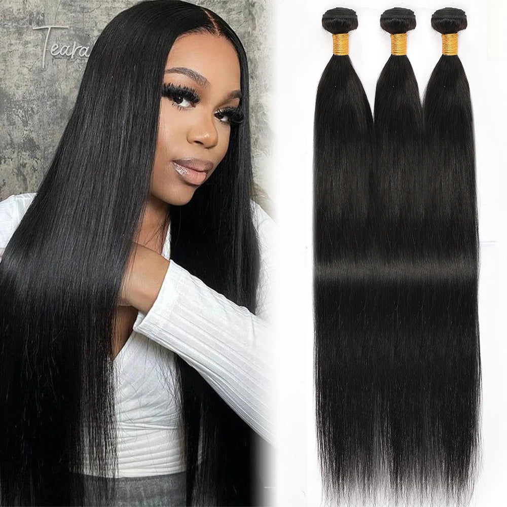Wholesale Cheap Human Hair Bundles 10A Grade Unprocessed Raw Brazilian Cuticle Aligned Virgin Bundles Human Hair Ready to Ship MegaBDM