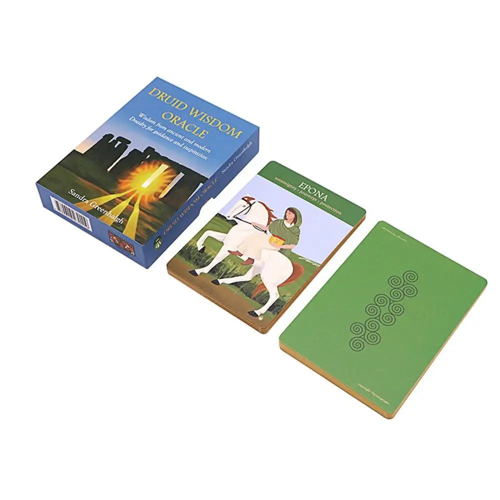 Custom Printing Rose Gold Original Waterproof PVC Pink Oracle Cards Tarot Playing Card Deck with Guide Book Oracle Cards Deck
