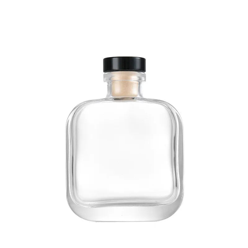 In Stock Aromatherapy Bottle Fragrance Glass Bottle Flat Oil Glass Bottle 5oz 7oz