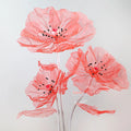 Handmade Modern Silk Mesh Flower Photo Props for Weddings Bride Photography Decoration Wedding Road Guide Simulation Gauze