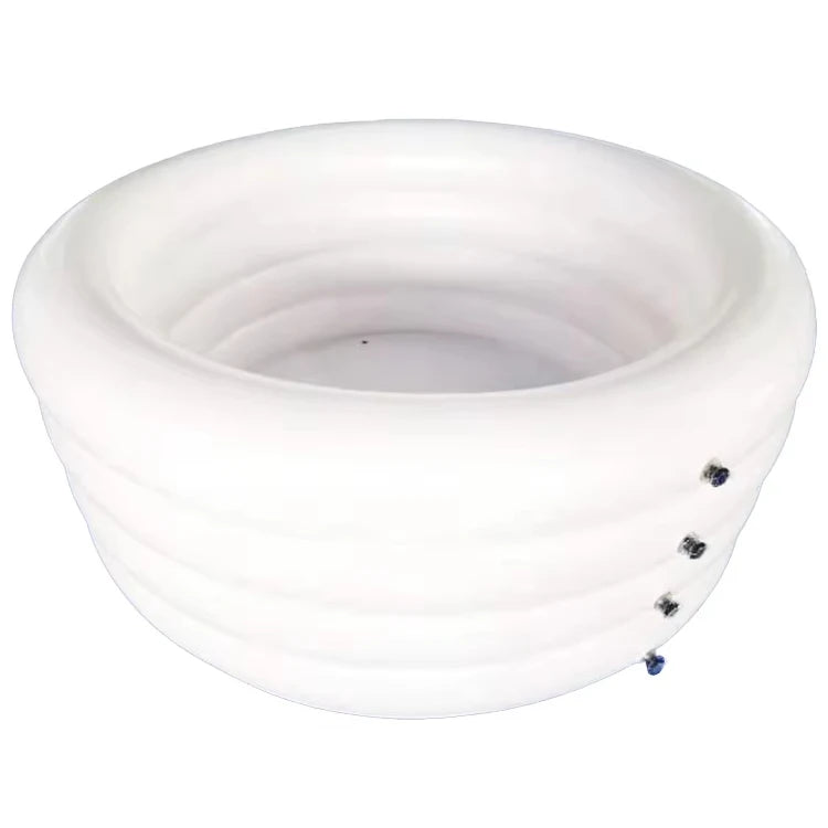 Chufang Man Large Folding Modern Sauna Steam Ice Bath Machine Round Bathtub With Air Pump