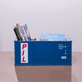 Mobile Office Trailer Container Expanding Container Office 20 Foot 1:20 Scale Model Miniature Shipping Container Model