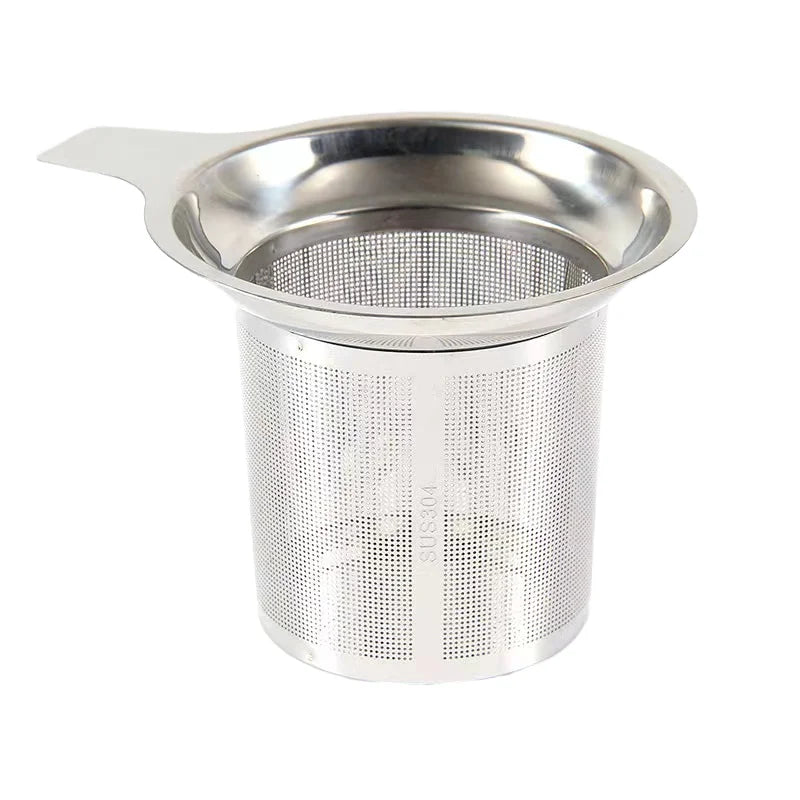 Reversible Stainless Steel Tea Infuser Strainer Home Kitchen Use Set Ceramic Plastic Components Ball Lid Ball Lid Reusable Metal