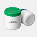 1750ml Wholesale White Plastic HDPE Food Grade Empty Protein Powder Container Packaging Jars with Screw Top Lids