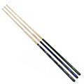 Promotion Wholesale Price Billiard 1/2 PC Ash Wood Shaft Oak Wood with Paint Butt Snooker Cue 57' Length Tip 10MM on Sale