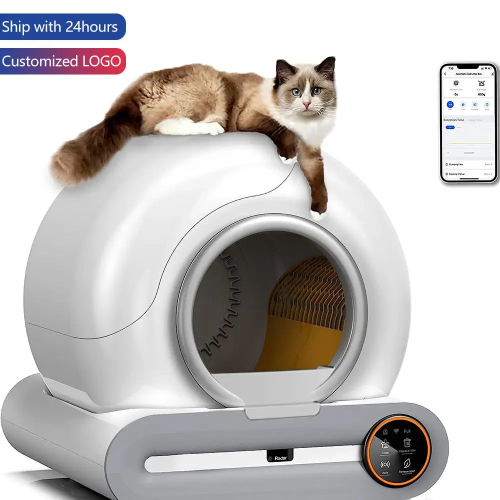 Hot Sale Intelligent Cat Litter Automatic Box Self-Cleaning Sandbox for Cats Scoop Free Smart Cat Litter Box