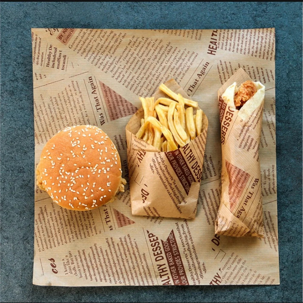 Folding Wrapping Pe Coated Food Grade Kraft Paper Sheet Yellow