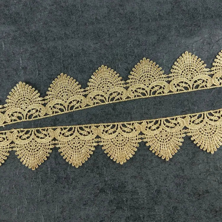 New High-quality Hollowed-out Indian Lace Decoration African Lace Trimming Decorative Curtain ClothingJB27