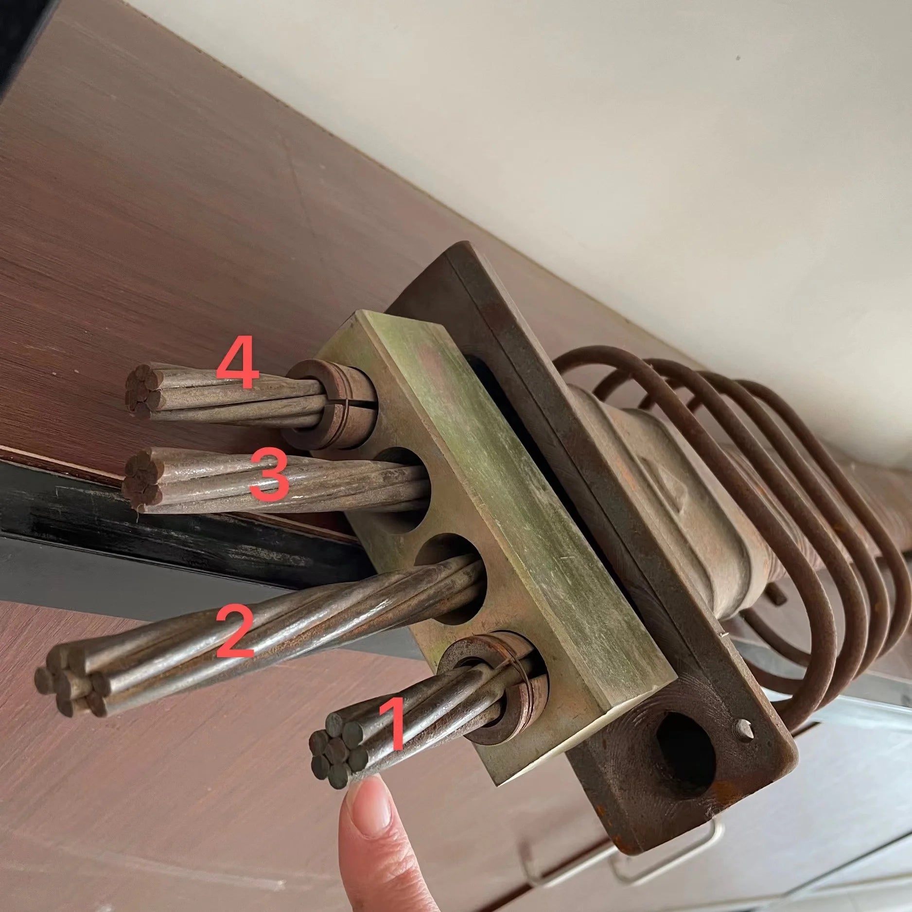 Prestressed Anchor Plate Post Tension Accessories Flat Anchorage