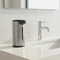 Modern Luxury LCD Automatic Soap Dispenser Stainless Steel Smart Liquid Soap Dispenser with Refillable Bottle for Hotels