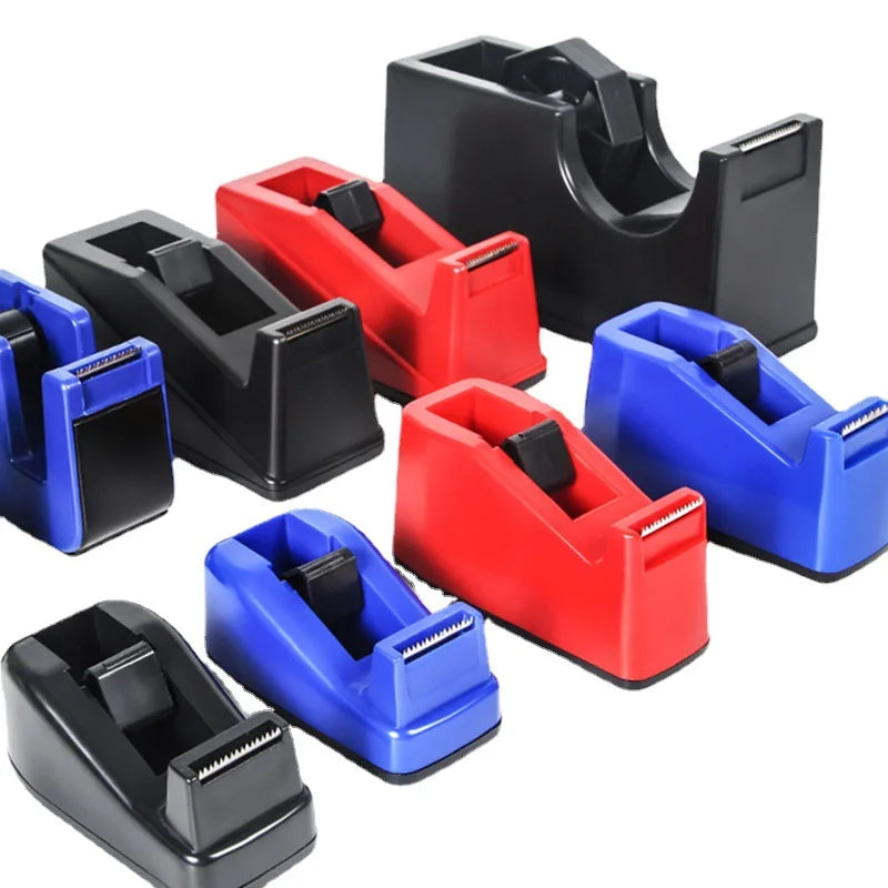 Wholesale Transparent Table Holder Tape Cutter Plastic Manufacturer Packaging Tape Dispenser