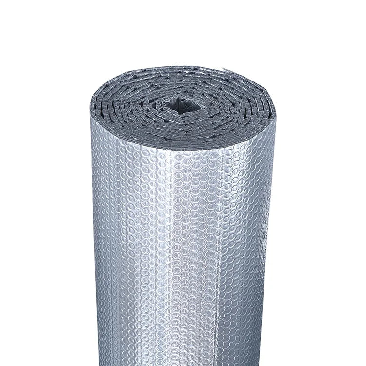Industrial-Style 48" X 50' Modern Thermal Insulation 10mm Aluminum Foil Bubble Insulation Roll Double Heat Materials