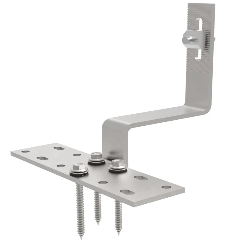 Hot Selling New Product Rust-resistant Stainless Steel Roof Hook for Solar Mounting Component Easy Installation on Rooftop