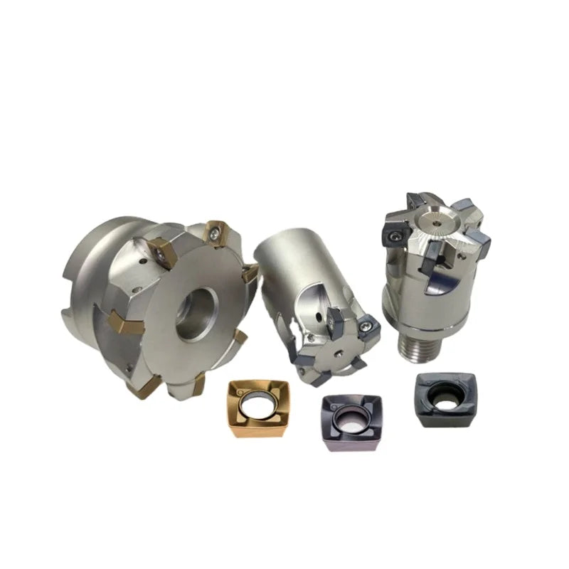 SDMT09T307 Titanium Alloy Fast Feed Insert High Efficiency Roughing Cutter MKM113 Locking Milling Cutter for Aviation