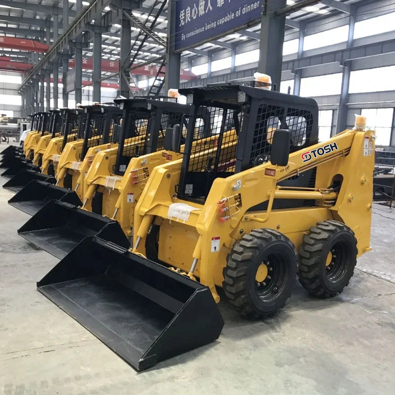 TOSH Factory Direct Sale Lawn Mower Skid Steer With Attachments Free Shipping
