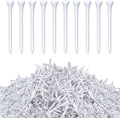 Professional Deluxe 70mm 2-3/4 Inch White Wooden Golf Tee