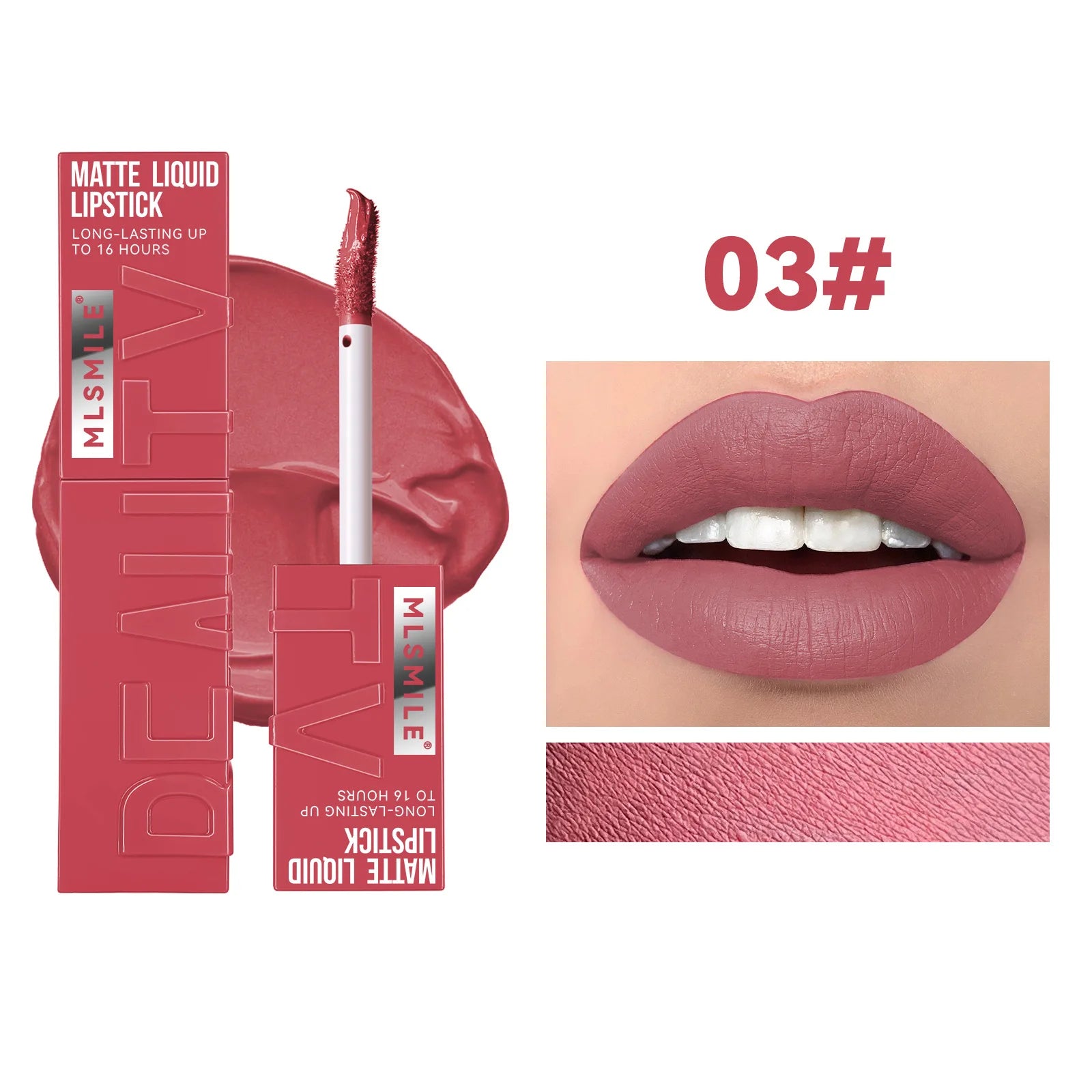 6 Colors Waterproof Long Lasting Korean Lipstick Packaging Box Highly Pigmented Make up Lip Gloss Wholesale