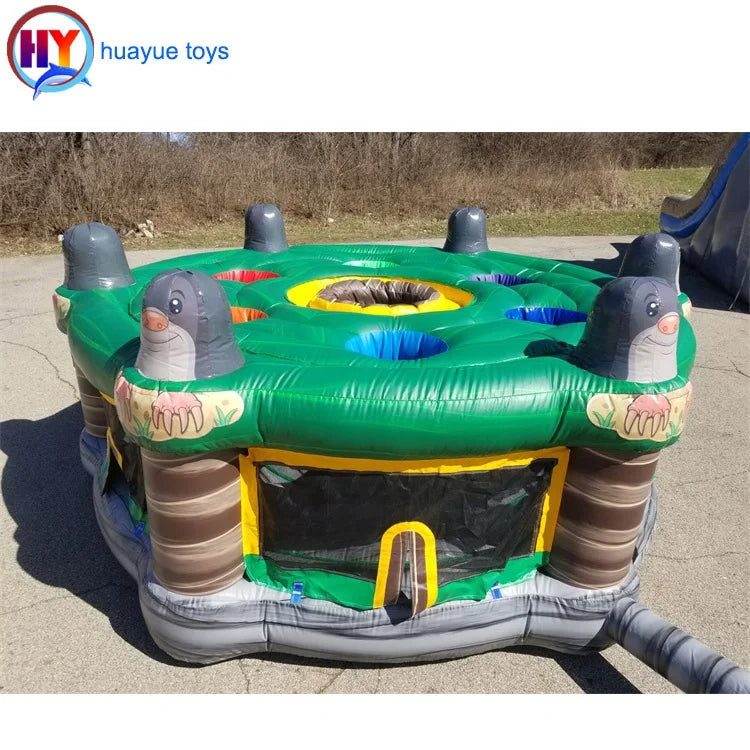 Inflatable Human Whack-A-Mole 6 Player Whack a Mole Game