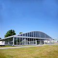 Temporary Building 25x80m Corporate Archy Marquee Tent With Glass Wall