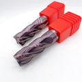 Cost-Effective 4-Flute Flat End Mill | HRC45/55/65 Bronze Coated Solid Carbide End Mills