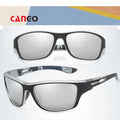 Cango Custom Logo Wholesale Running Glasses Sport Sunglasses Men Polarized Outdoor Sport New Model Sunglasses
