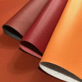 0.8mm Rolls Small Litchi Grain Lychee Embossed for Sofa Car Seat Shoe Furniture Handbags Synthetic Leather Microfiber Upholstery
