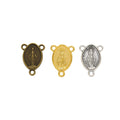 Wholesale DIY Jewelry Accessories Making Zinc Alloy Religious Catholic Jesus Virgin Mary  Rosary Center Piece Charm Pendant
