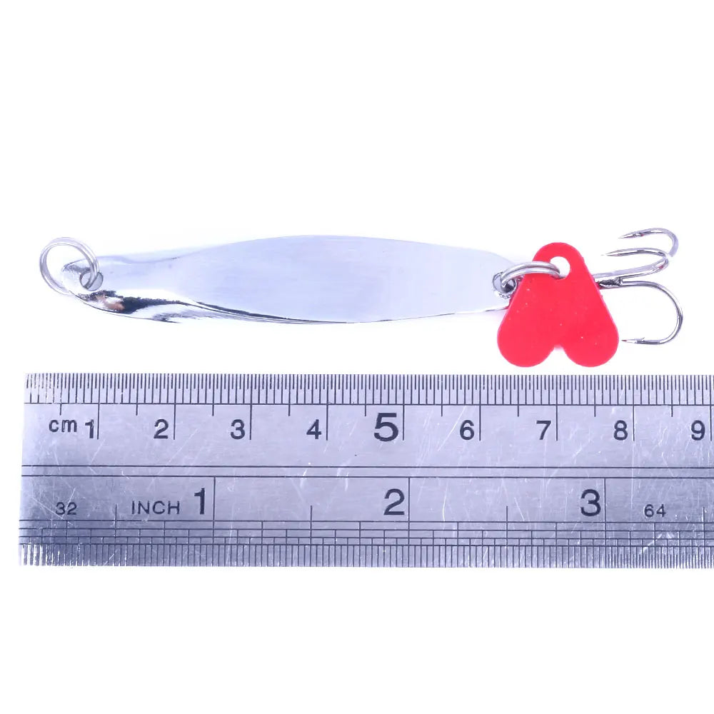 Hengjia Spoon Metal Fishing Lures 66mm 18g Spinner Baits Fishing Saltwater Jigging Lures