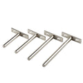 Hidden T Shape Cold Rolled Steel Brackets for Dining Room Furniture and Timber Metal Structures Stamping Process