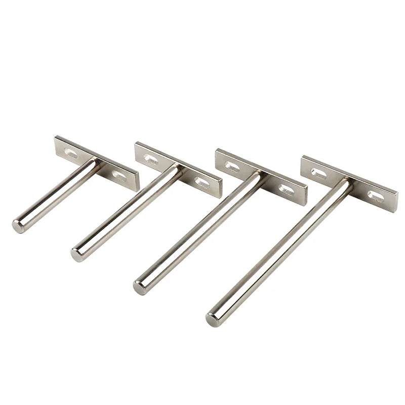 Hidden T Shape Cold Rolled Steel Brackets for Dining Room Furniture and Timber Metal Structures Stamping Process