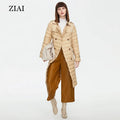 Wholesale Light Fragrant Wind Down Jacket Women Short White Goose Down Korean Fashion Warm Jacket Winter