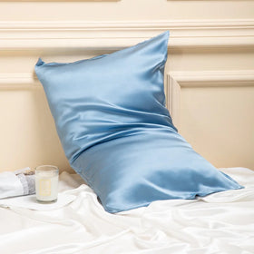 Custom Luxury Plain 100% 6A 22mm Organic Eco-Friendly Breathable Envelope Closure Silk Pillowcase Custom Embroidery for Home Use