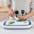 Factory Direct Folding Cutting Board Kitchen Supplies Folding Storage Box Vegetable Sink Cutting Board Folding Vegetable Sink