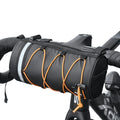 Bicycle Front Tube Bag Waterproof Large Capacity Handlebar Bag Portable Multifunctional Shoulder Bike Bag